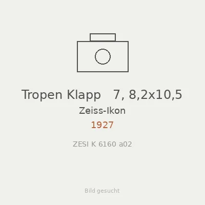 Tropen Klapp   7, 8,2x10,5