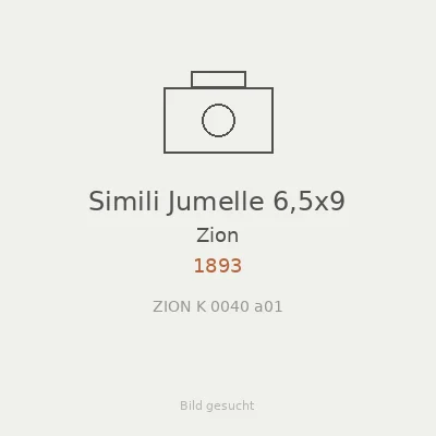 Simili Jumelle 6,5x9