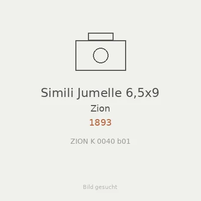 Simili Jumelle 6,5x9