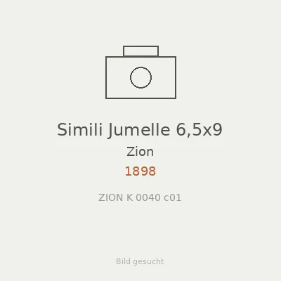 Simili Jumelle 6,5x9