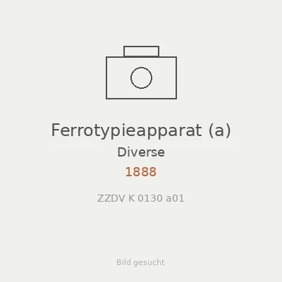 Ferrotypieapparat (a)