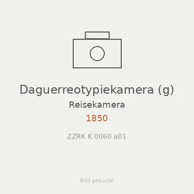 Daguerreotypiekamera (g)