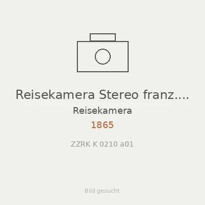 Reisekamera Stereo franz. (a)