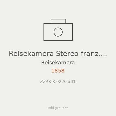 Reisekamera Stereo franz. (b)