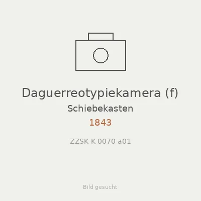 Daguerreotypiekamera (f)