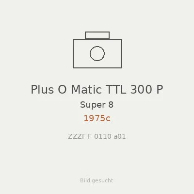 Plus O Matic TTL 300 P